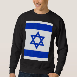 Moletom Israelense Retro Vintage Bandeira Nacional Israel