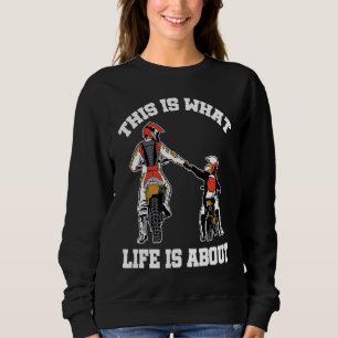 Moletom Isto É O Que A Vida Tem A Ver Com A Bicicleta De S