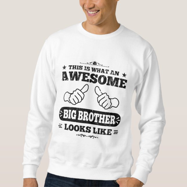 Moletom Isto é que big brother impressionante olha como (Frente)