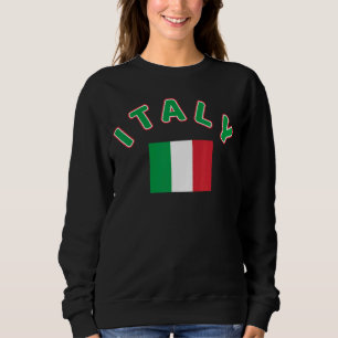 Moletom Itália Bandeira Itália Vacinação Orgulho Italiano