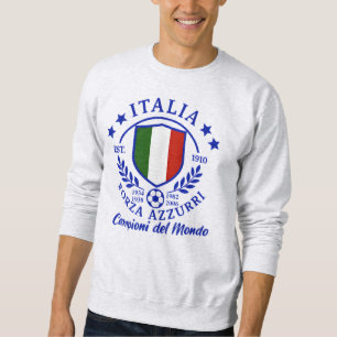 Moletom Italia Calcio 4 Stelle T-Shirt