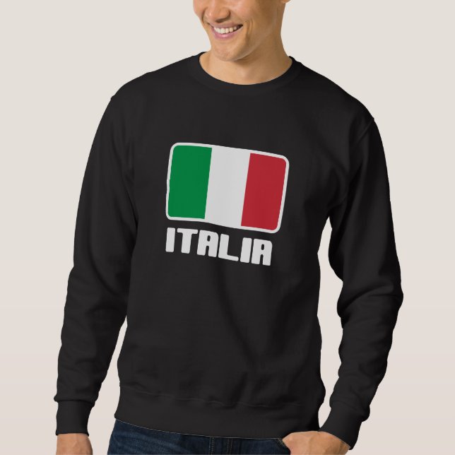Moletom Italia Flag (Frente)