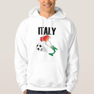 Moletom Itália Futebol Fan Map Boot Ball