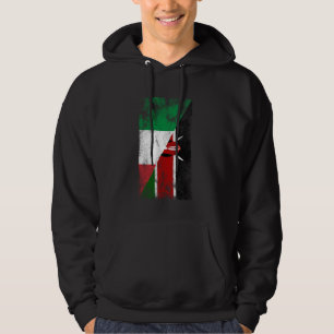 Moletom Itália Kenya Flags - Italiano Queniano