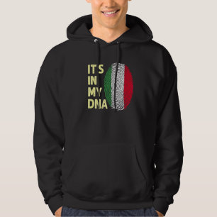 Moletom Itália No Meu Dna - Equipe Italiana De Bandeiras