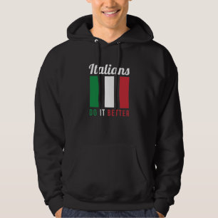 Moletom Italianos fazem melhor Design para italianos ameri