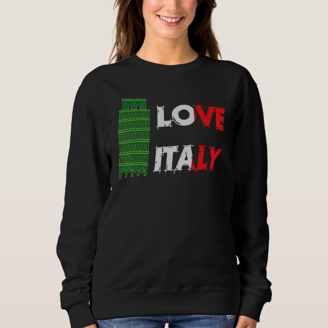 Moletom Italy souvenir   for men women (Frente)