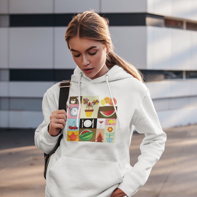 Moletom Itens de Mesa de cozinha (Criador carregado)