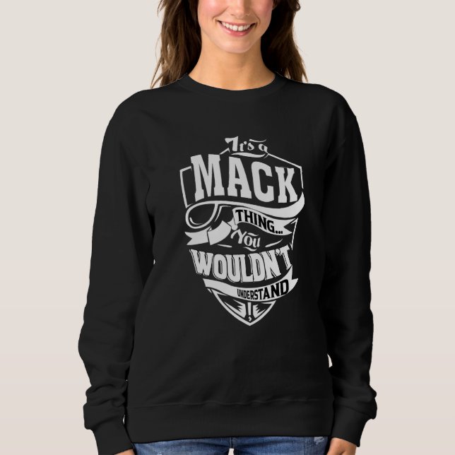 Moletom It's A Mack Thing (Frente)