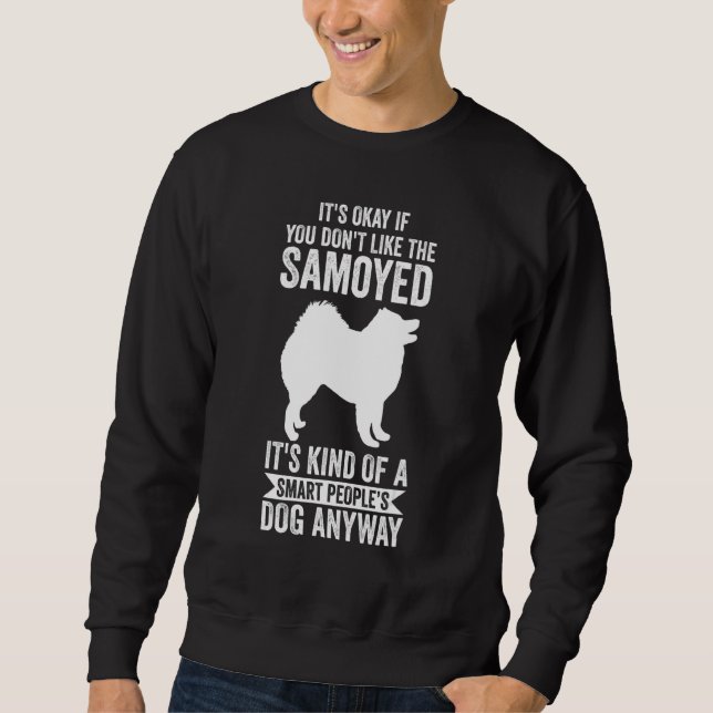Moletom It's A Smart People's Dog Anyway Samoyed 1 (Frente)