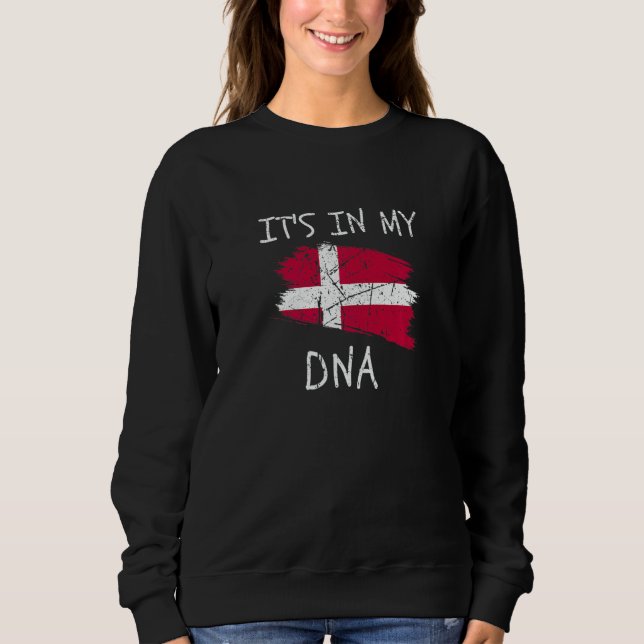 Moletom It's in my DNA Denmark Flag Proud Danish Pride   (Frente)
