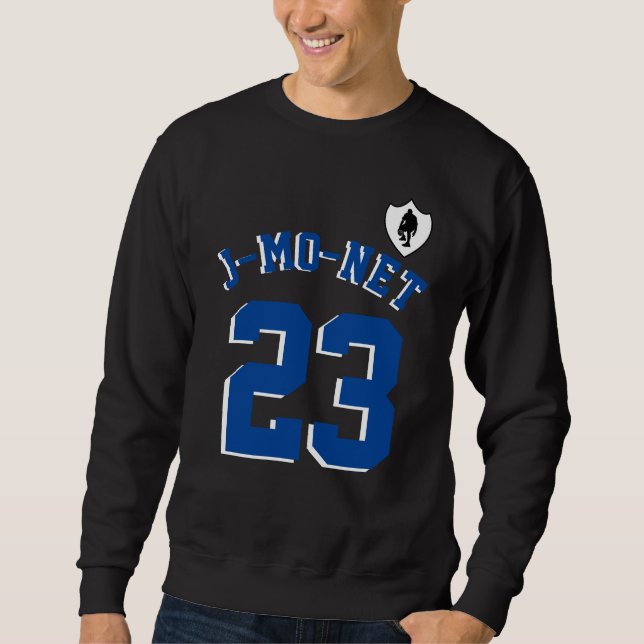 MOLETOM J-MO-NET 23 JERSEY (DK BLU/WHT) (Frente)
