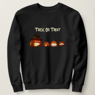 Moletom Jack de Halloween ou lanterna entalhada de abóbora