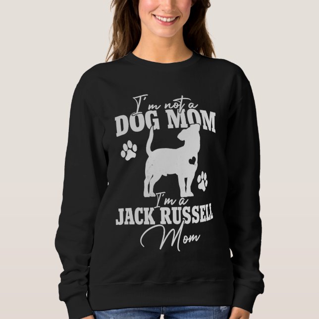 Moletom Jack Russell Dog Mom  for Women Puppy  Mothers Day (Frente)