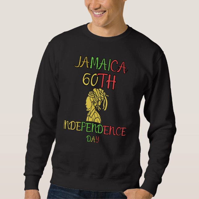 Moletom Jamaica 60th Independence Proud To Be Jamaican 3 (Frente)