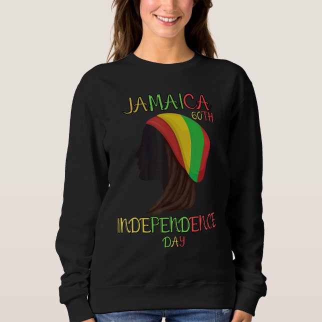 Moletom Jamaica 60th Independence Proud To Be Jamaican 5 (Frente)