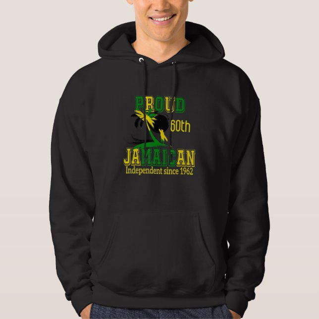 Moletom Jamaica Independence Day 2022  Proud Jamaican 1962 (Frente)