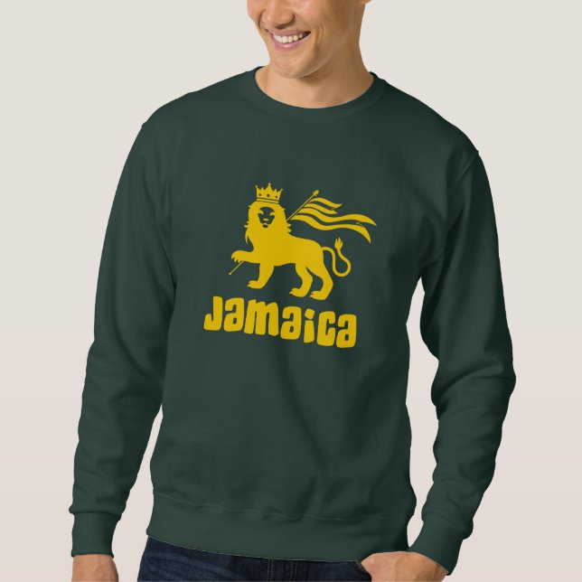 Moletom Jamaica Rasta Lion (Frente)