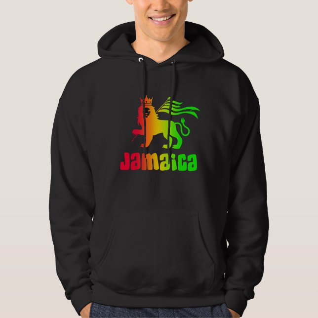 Moletom Jamaica Rasta Lion  (Frente)