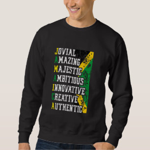 Moletom Jamaica Roupa para Orgulho de homens, mulheres e e