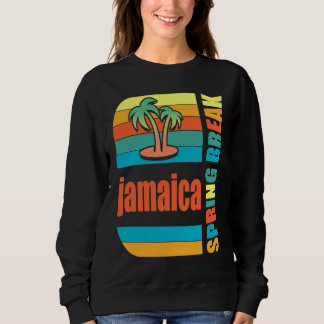Moletom Jamaica Spring Break High School Retro Beach Graph