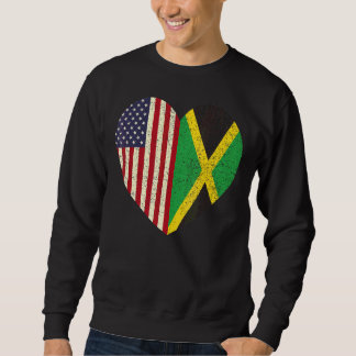 Moletom Jamaican American Love Jamaica E Usa 1