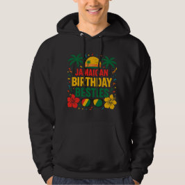 Moletom Jamaican Birthday Besties Vacation Matchin Hoodie