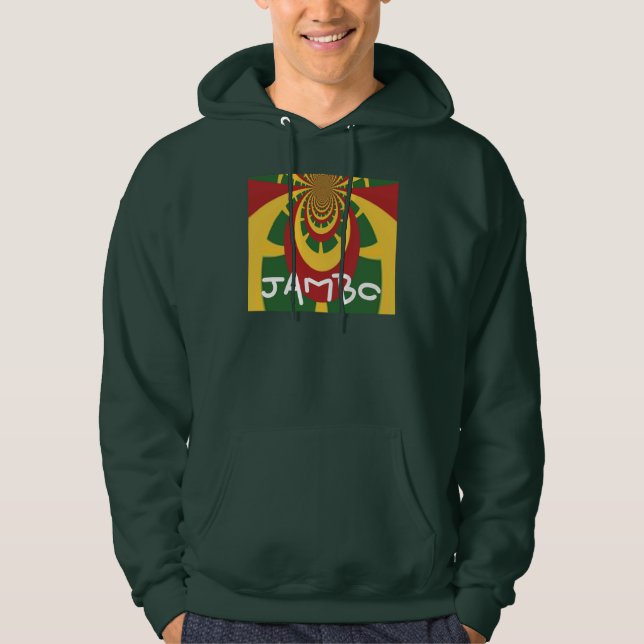 Moletom Jambo Hakuna Matata Jamaica Rasta Colors Hoodie (Frente)