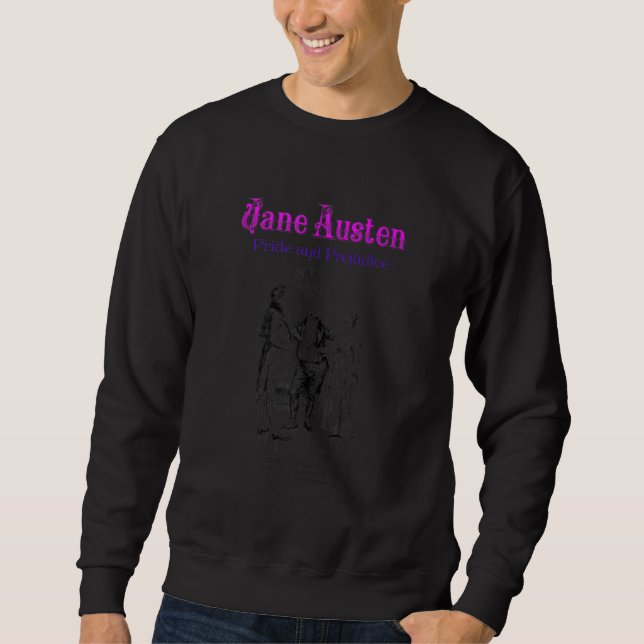Moletom Jane Austen Orgulho E Prejudica A Mulher Parceira (Frente)