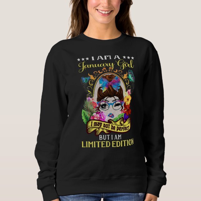 Moletom JanGirl Capricorn Birthday Womens (Frente)