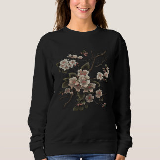 Moletom Japanese Cherry Blossom Japanese Woodblock Graphic
