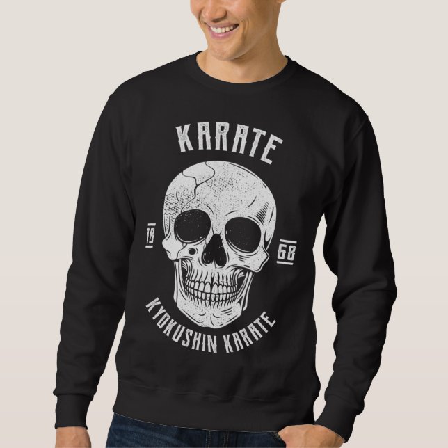 Moletom Japanese Skull Karate (Frente)