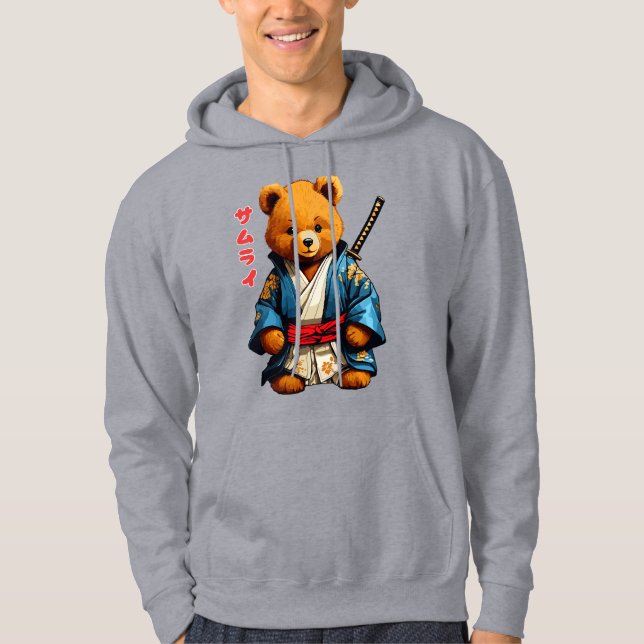 Moletom Japanese Teddy Bear Hoodie (Frente)