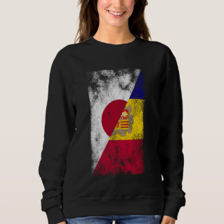 Moletom Japão - Bandeiras de Andorra - Japonês