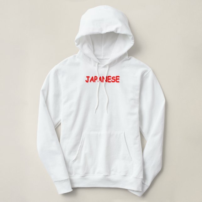 Moletom "JAPONÊS" Design. Comprar Agora (Frente do Design)