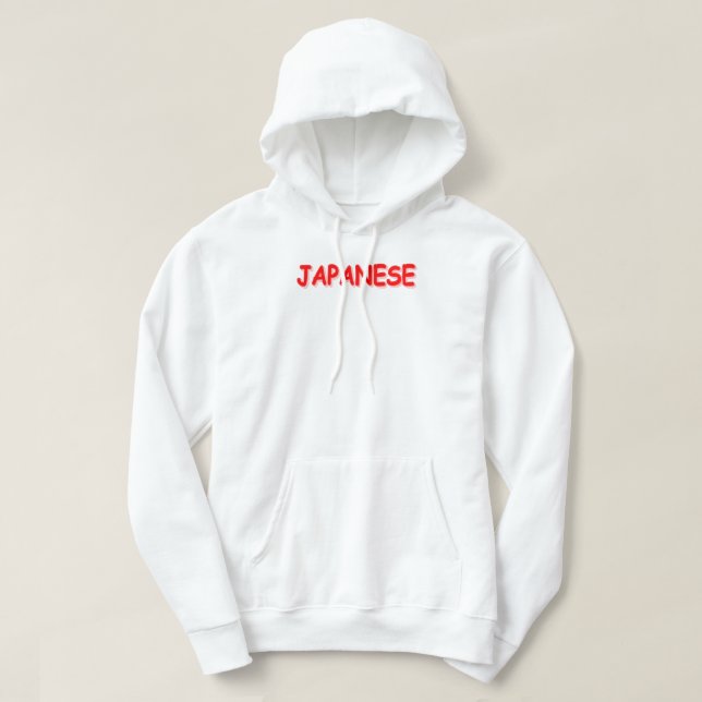 Moletom "JAPONÊS" Design. Comprar Agora (Frente do Design)