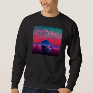 Moletom Japonês Vaporwave Inspirado no estilo asiático dos