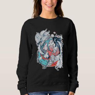 Moletom Japonês Yin Yang Koi Fish