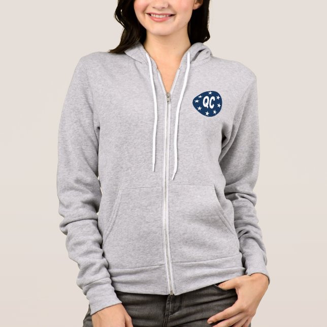 Moletom jaqueta Canvas Noyère DESIGN QUEBEC (Frente)