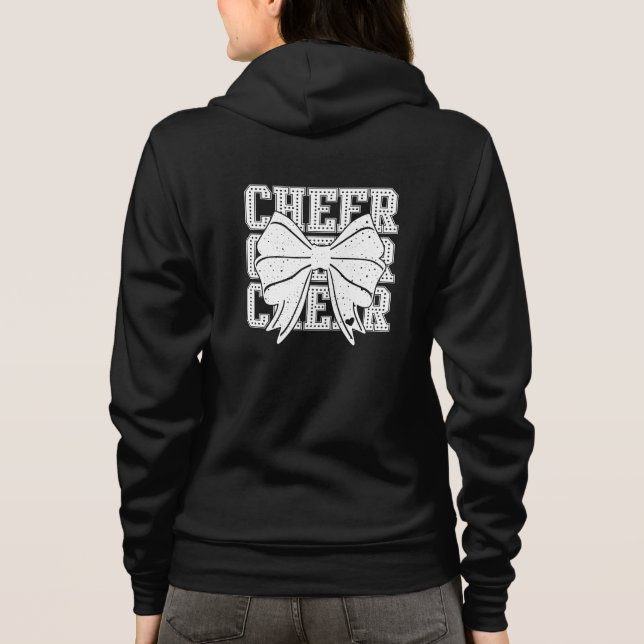 Moletom Jaqueta de capuz cheerleader (Verso)