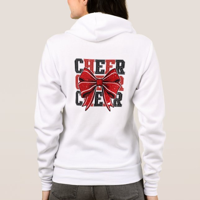 Moletom Jaqueta de capuz cheerleader (Verso)