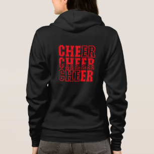 Moletom Jaqueta de capuz cheerleader