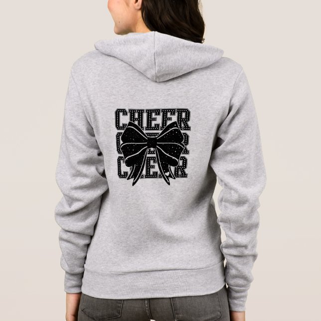 Moletom Jaqueta de capuz cheerleader (Verso)