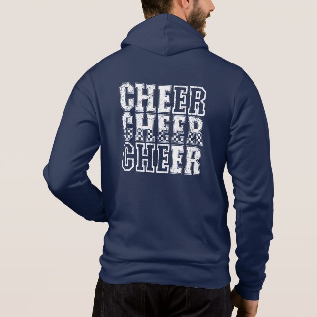 Moletom Jaqueta de Hoodie Cheer Men (Verso)