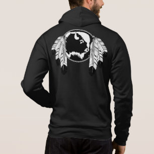 Moletom Jaqueta Native Art Jackets Metis Spirit Buffalo