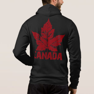 Moletom Jaqueta retro da lembrança de Canadá do Hoodie