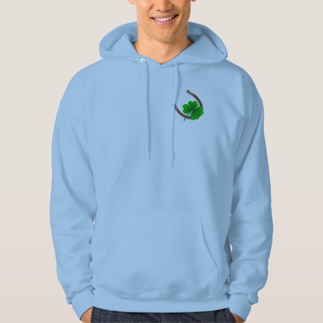 Moletom Jaqueta Sortuda Jaqueta Charme das Mulheres (Frente)