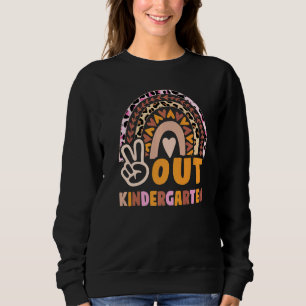 Moletom Jardim de Infância 2022 Peace Out Kindergarte