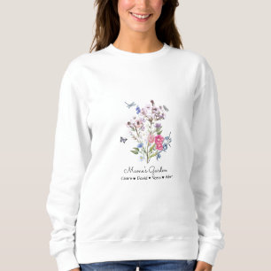 Moletom Jardim Personalizado da Mamãe
