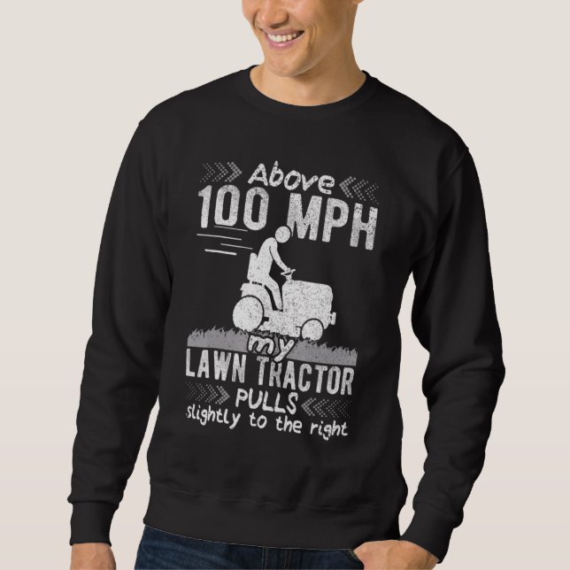 Moletom Jardineiro Trator e Mower Landscaper 1 (Frente)